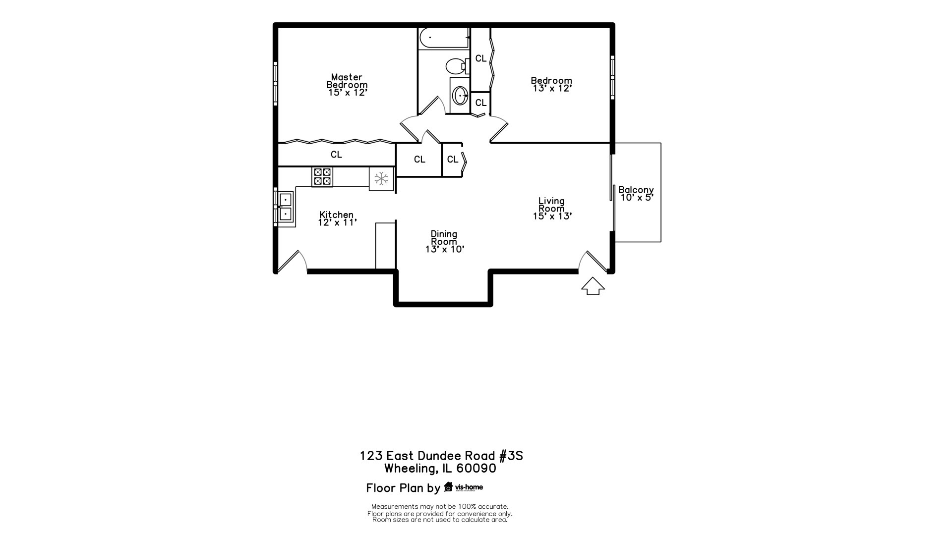 123 East Dundee Road, Unit 3S Wheeling, IL 60090 - Photo 14 of 14