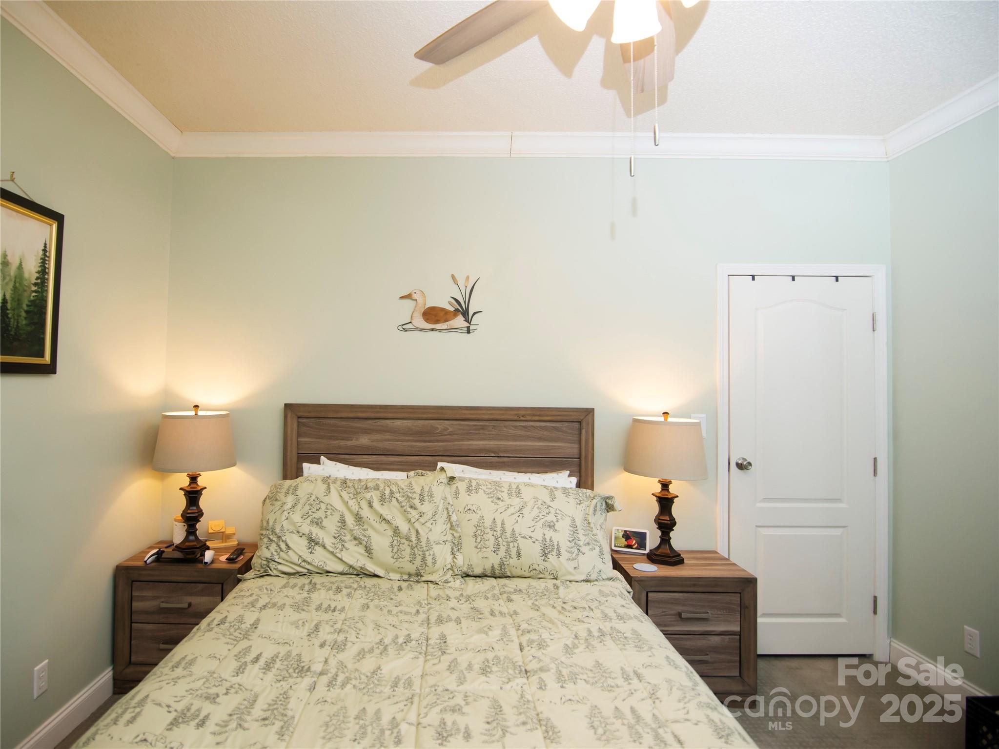 3053 Dalton Drive Morganton, NC 28655 - Photo 24 of 47 a bed room with a bed and a night stand