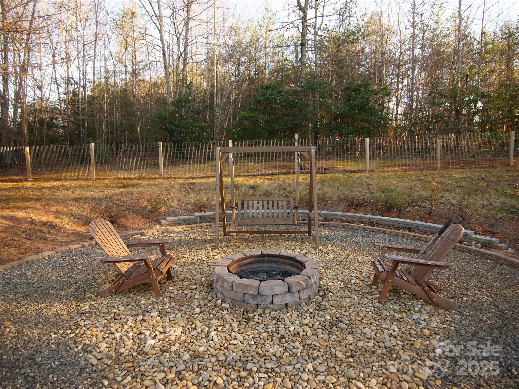 3053 Dalton Drive Morganton, NC 28655 - Photo 36 of 47 a view of a backyard with sitting area