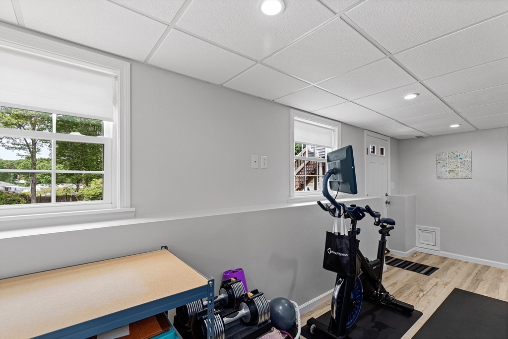 29 Worrall Road Plymouth, MA 02360 - Photo 35 of 38 a view of a room with gym equipment