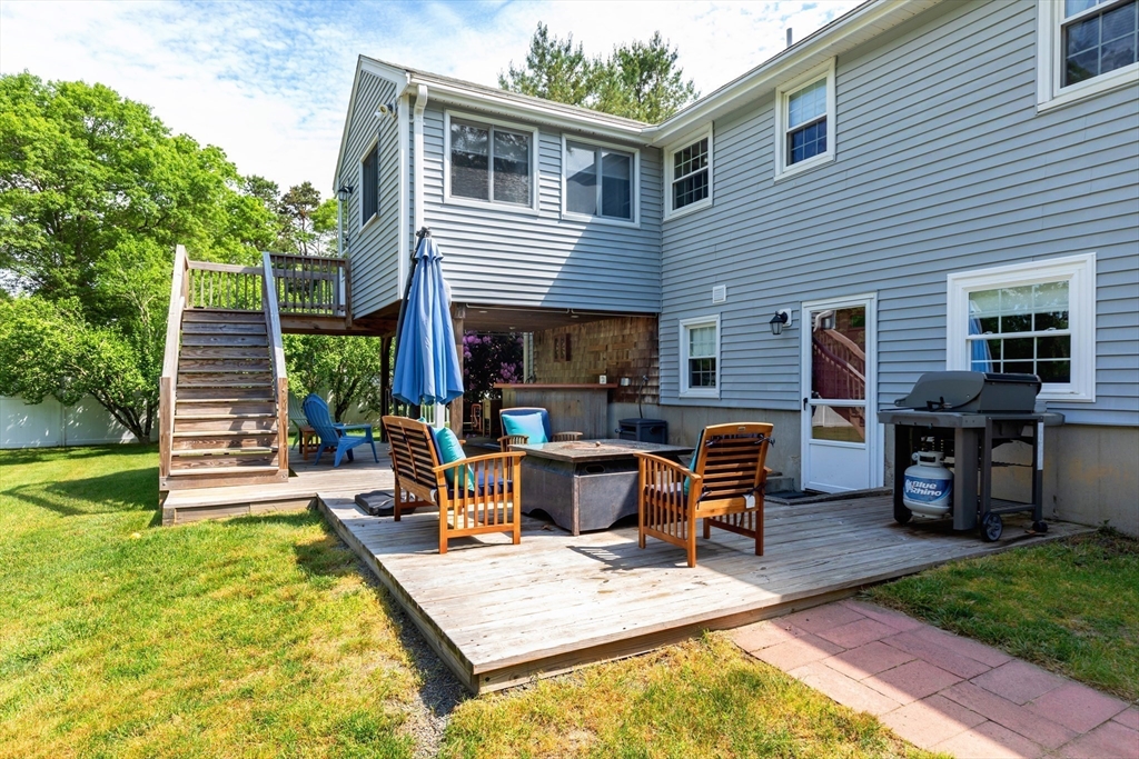 29 Worrall Road Plymouth, MA 02360 - Photo 5 of 38 a view of a house with backyard porch and sitting area