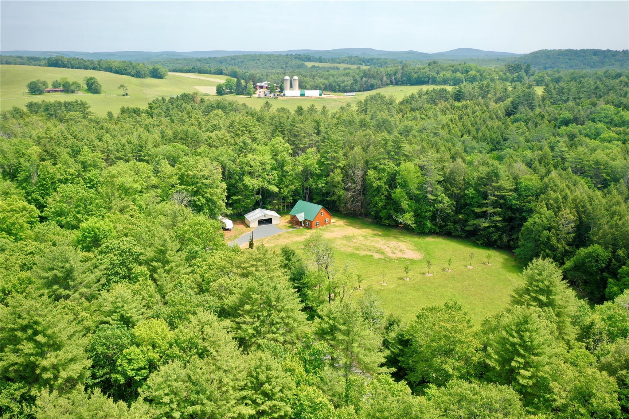 650 Hurd Road Bethel, NY 12783 - Photo 1 of 1 Bird's eye view of a heavily wooded area