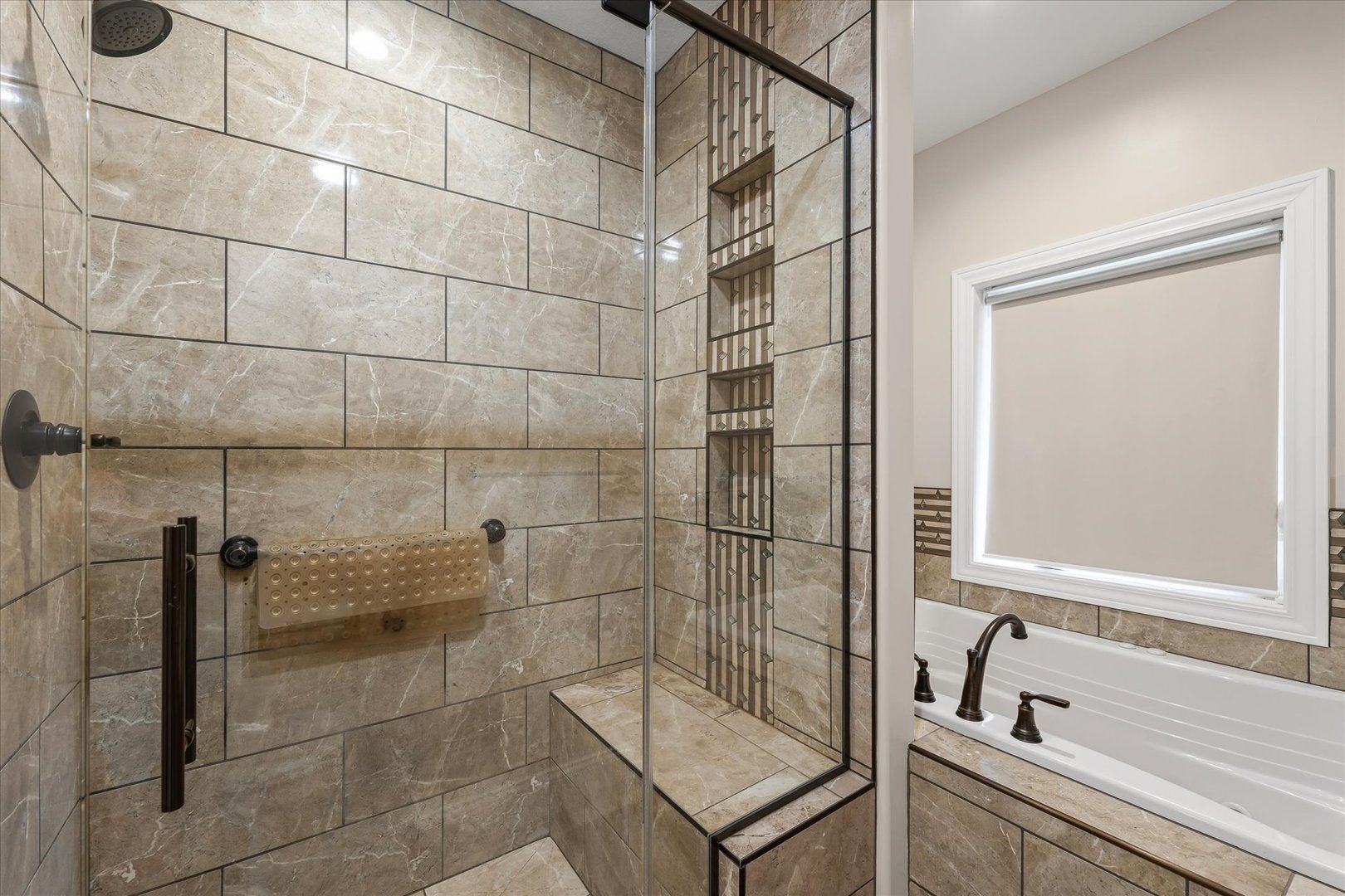 103 1st Street Strawn, IL 61775 - Photo 26 of 50 a bathroom with a shower and a sink