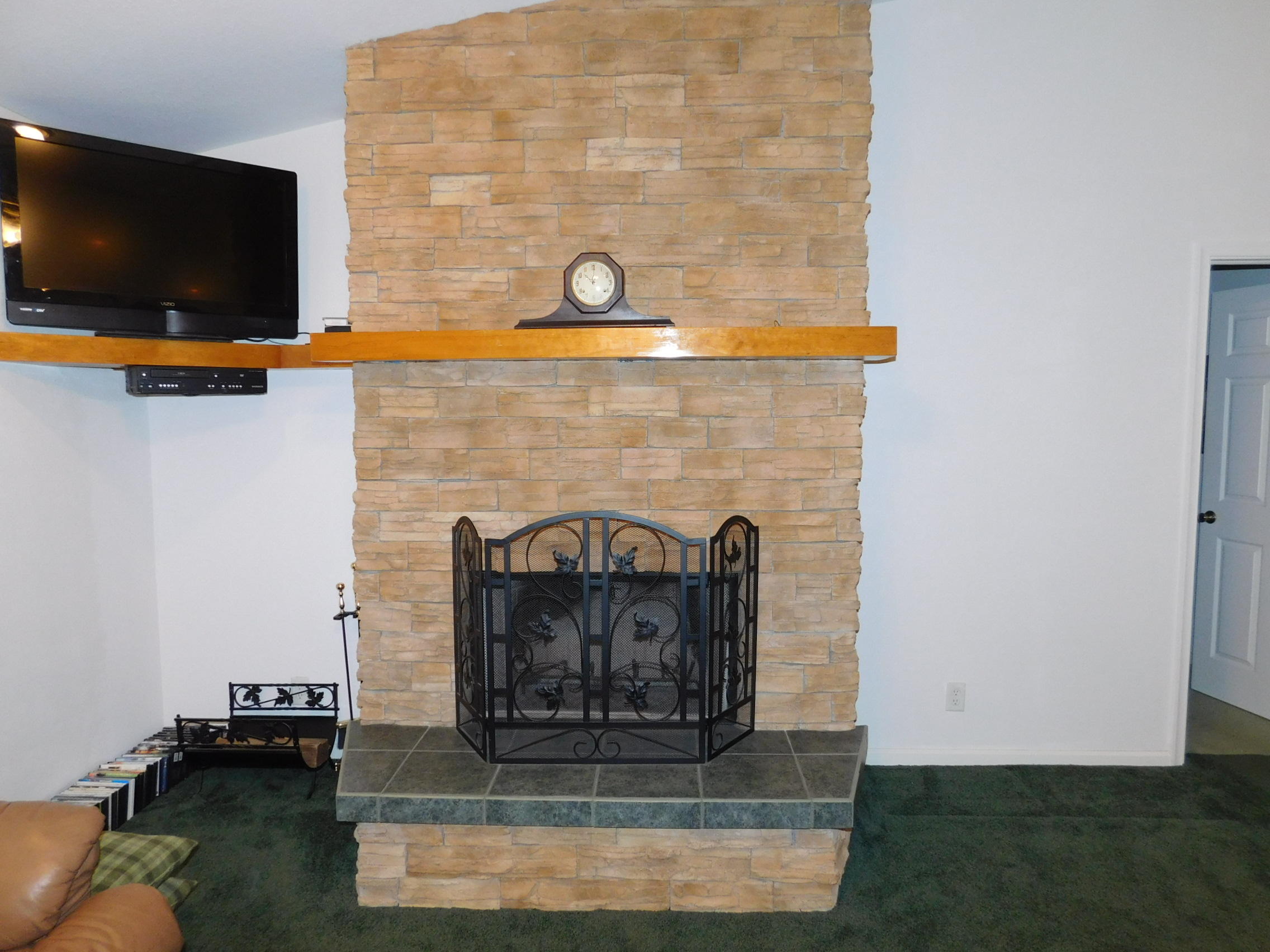 14811 22nd Road North Loxahatchee, FL 33470 - Photo 25 of 52 stone fireplace