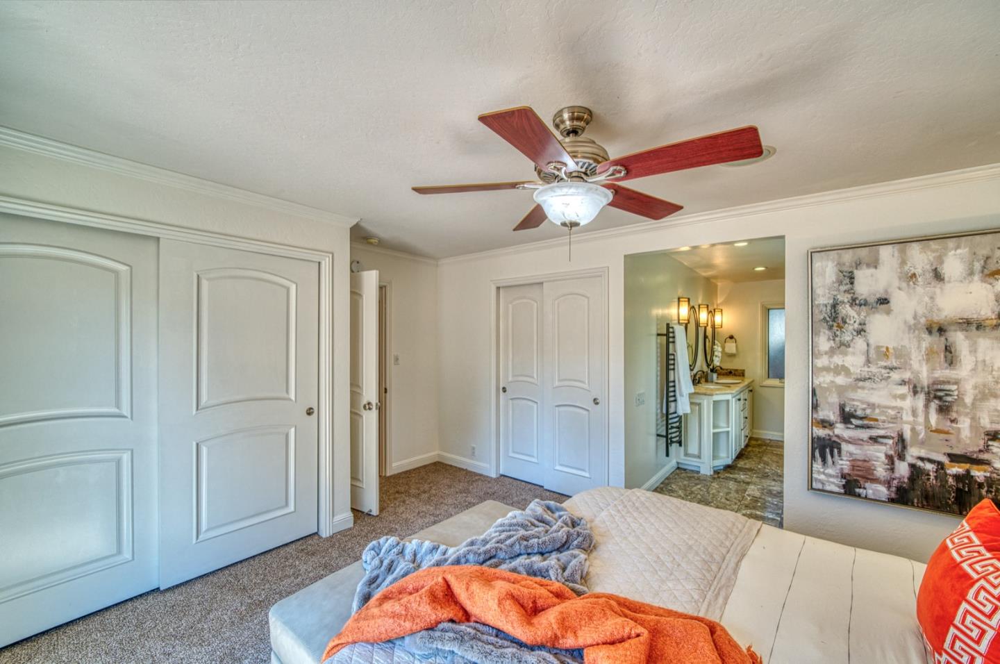 1174 Crandano Court Sunnyvale, CA 94087 - Photo 29 of 49 a living room with furniture and a chandelier