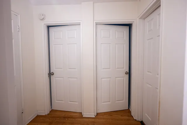 a view of wooden floor