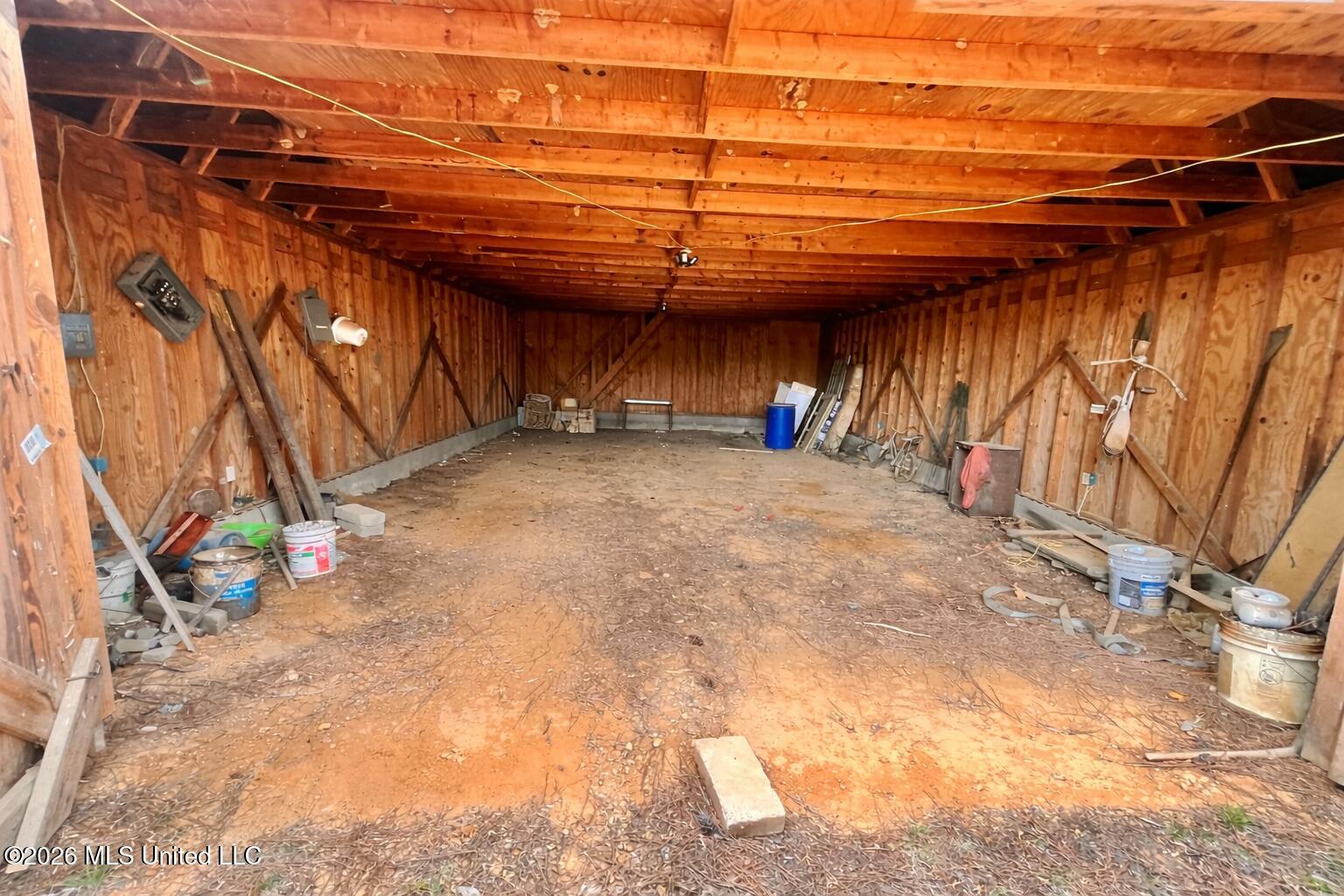 3221 Pine Grove Road Blue Mountain, MS 38610 - Photo 16 of 30 Interior of barn