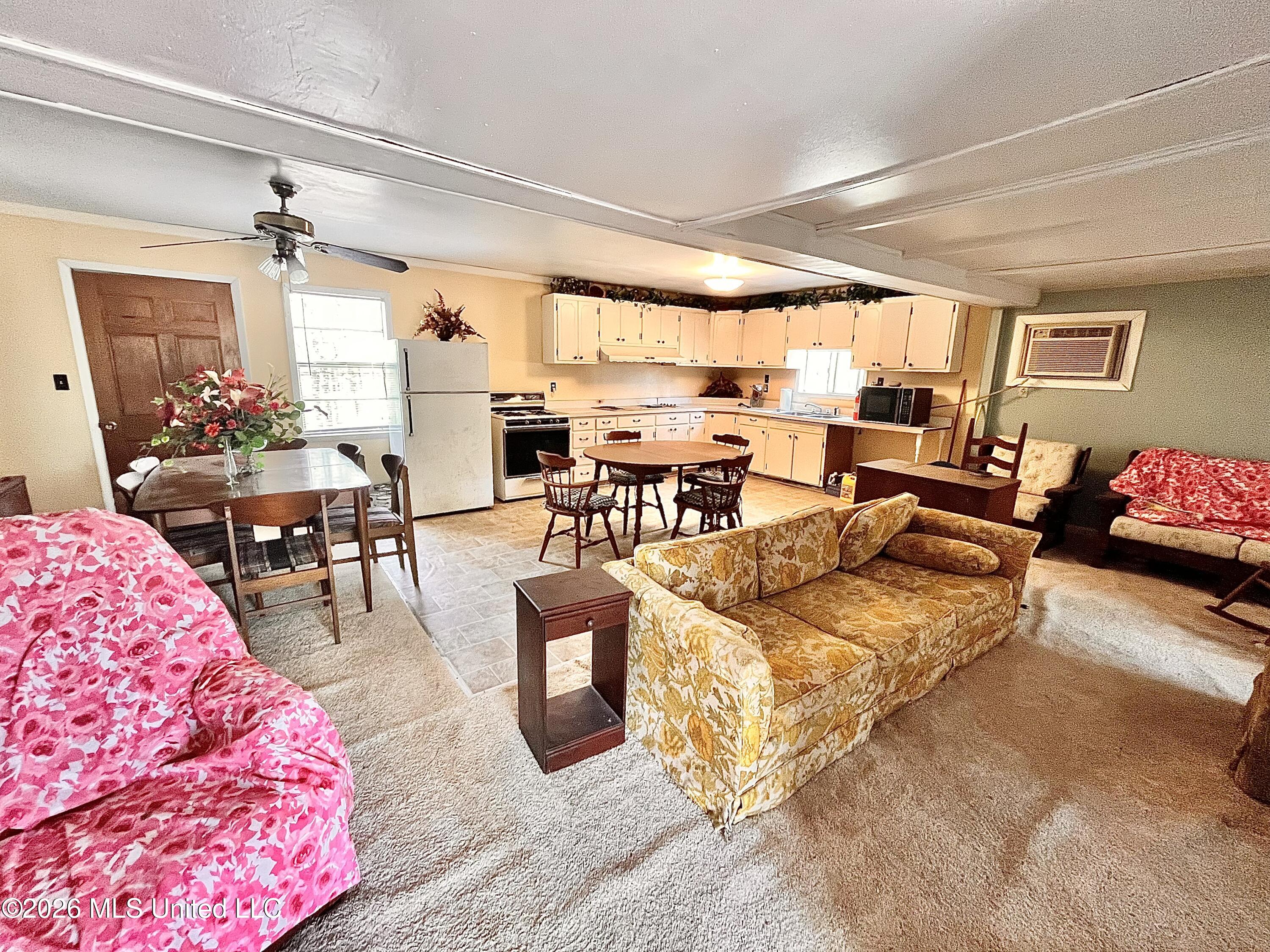 3221 Pine Grove Road Blue Mountain, MS 38610 - Photo 8 of 30 living and kitchen