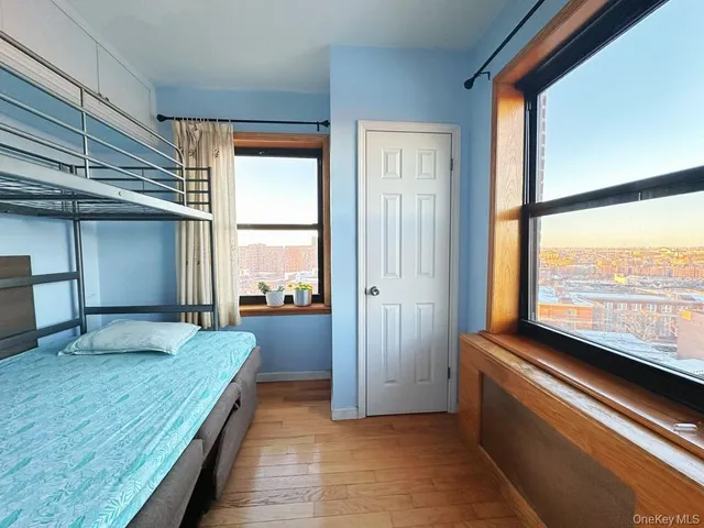 a view of a room with window