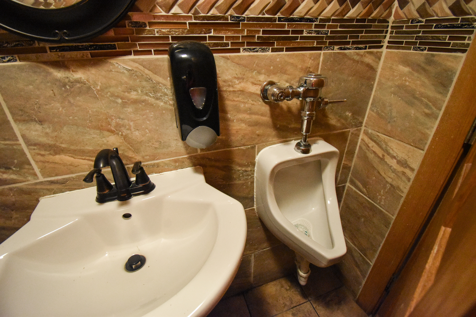 152 East Main Street Dwight, IL 60420 - Photo 26 of 70 a bathroom with a sink and mirror