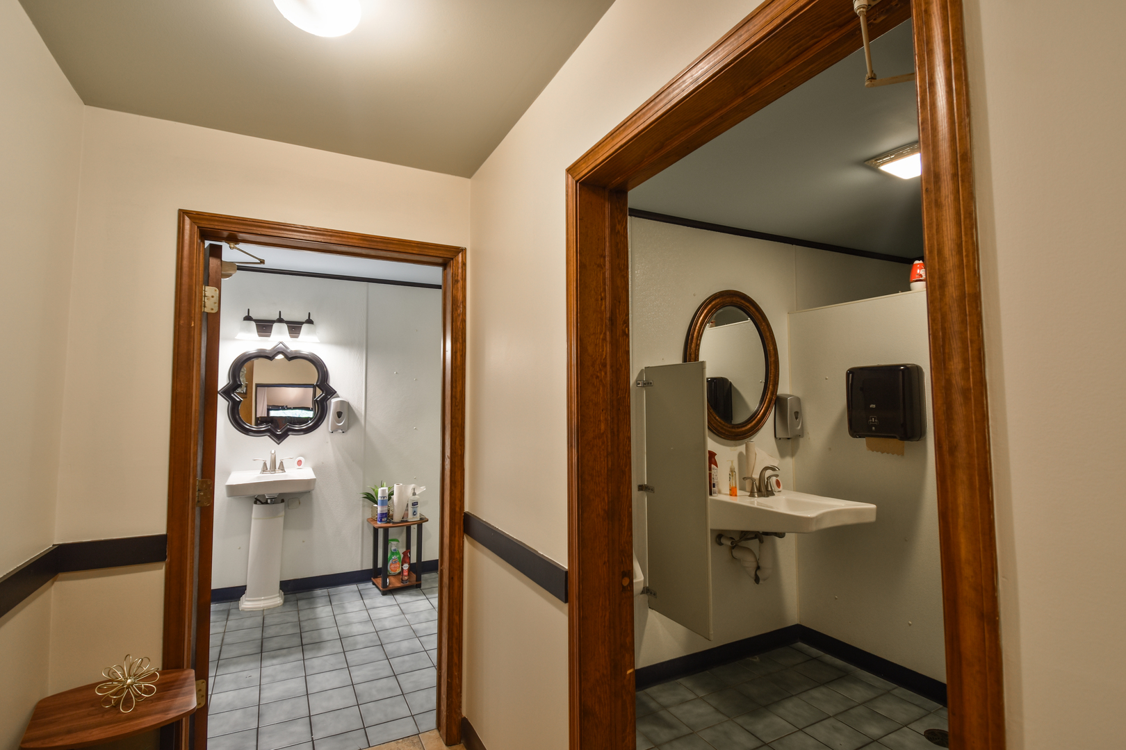 152 East Main Street Dwight, IL 60420 - Photo 42 of 70 a close view of cabinet a bathroom and a sink