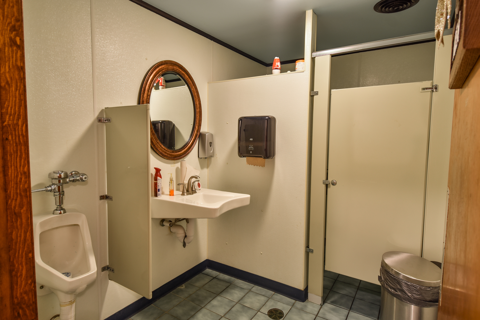152 East Main Street Dwight, IL 60420 - Photo 45 of 70 a bathroom with a sink a toilet and a mirror