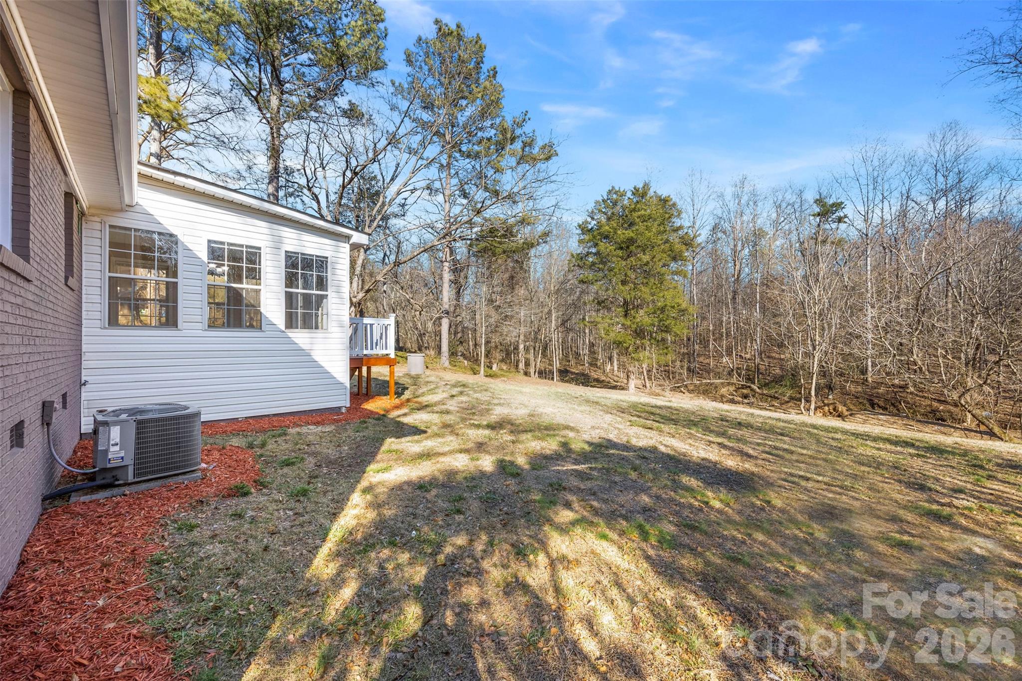 161 Potato House Road Lawndale, NC 28090 - Photo 30 of 33 a view of a backyard with large trees