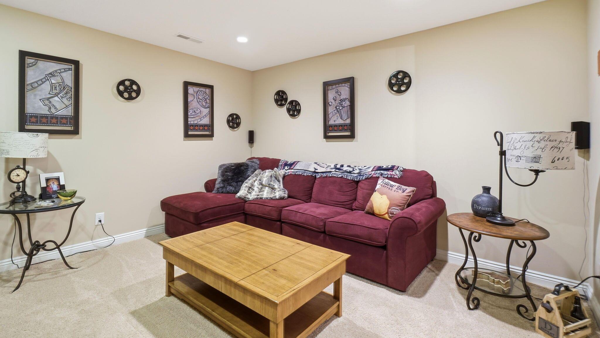 9966 Center Village Road Galena, OH 43021 - Photo 39 of 69 Basement Family Room