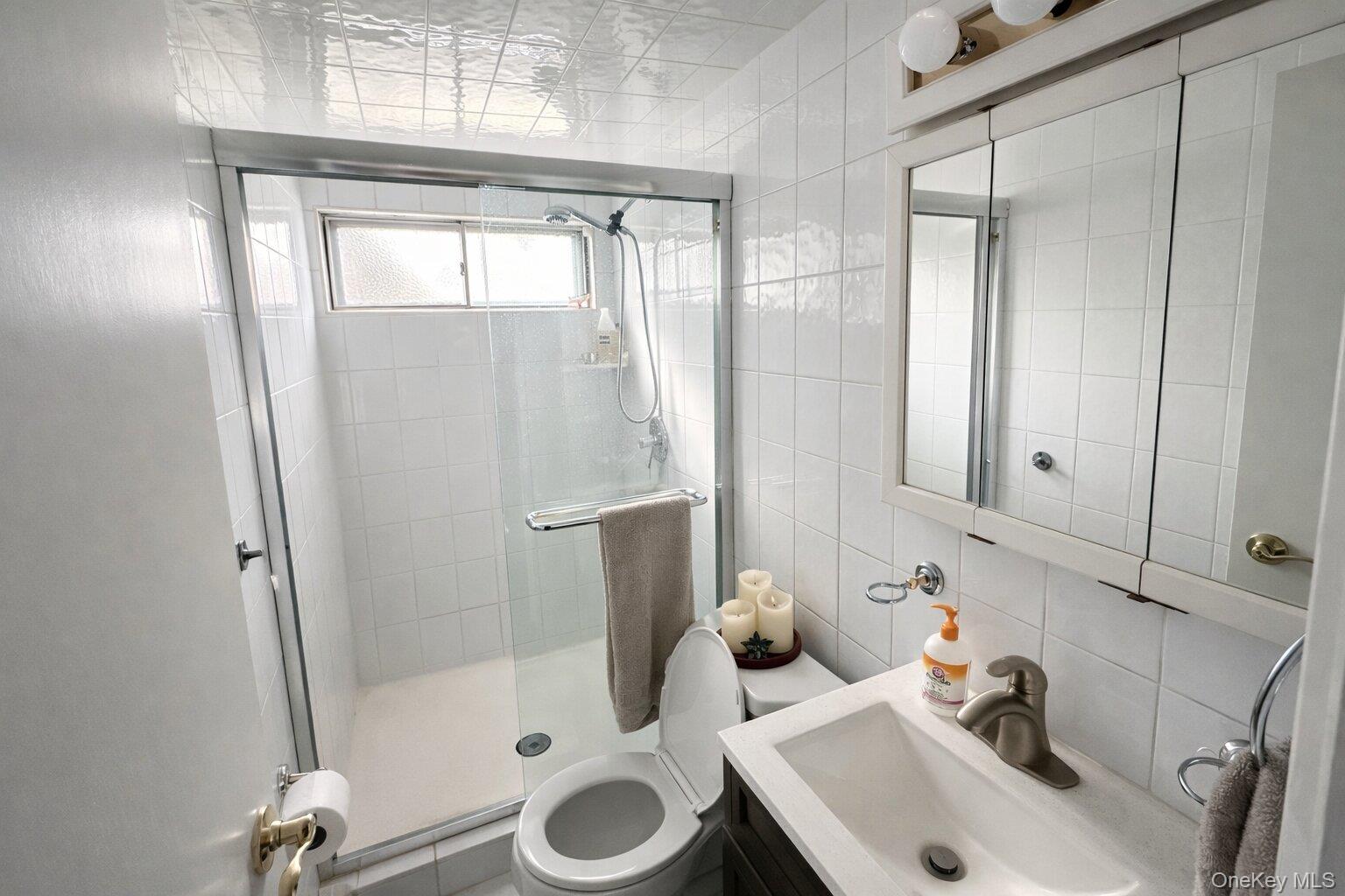 42 Shinbone Lane Commack, NY 11725 - Photo 12 of 23 a bathroom with a sink a toilet and shower