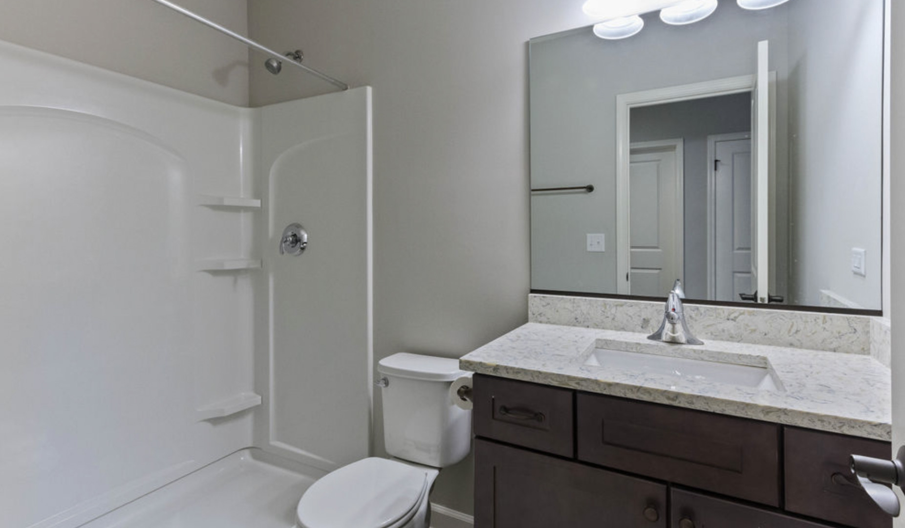 2205 Maple Hill Downers Grove, IL 60516 - Photo 14 of 18 a bathroom with a sink toilet and shower