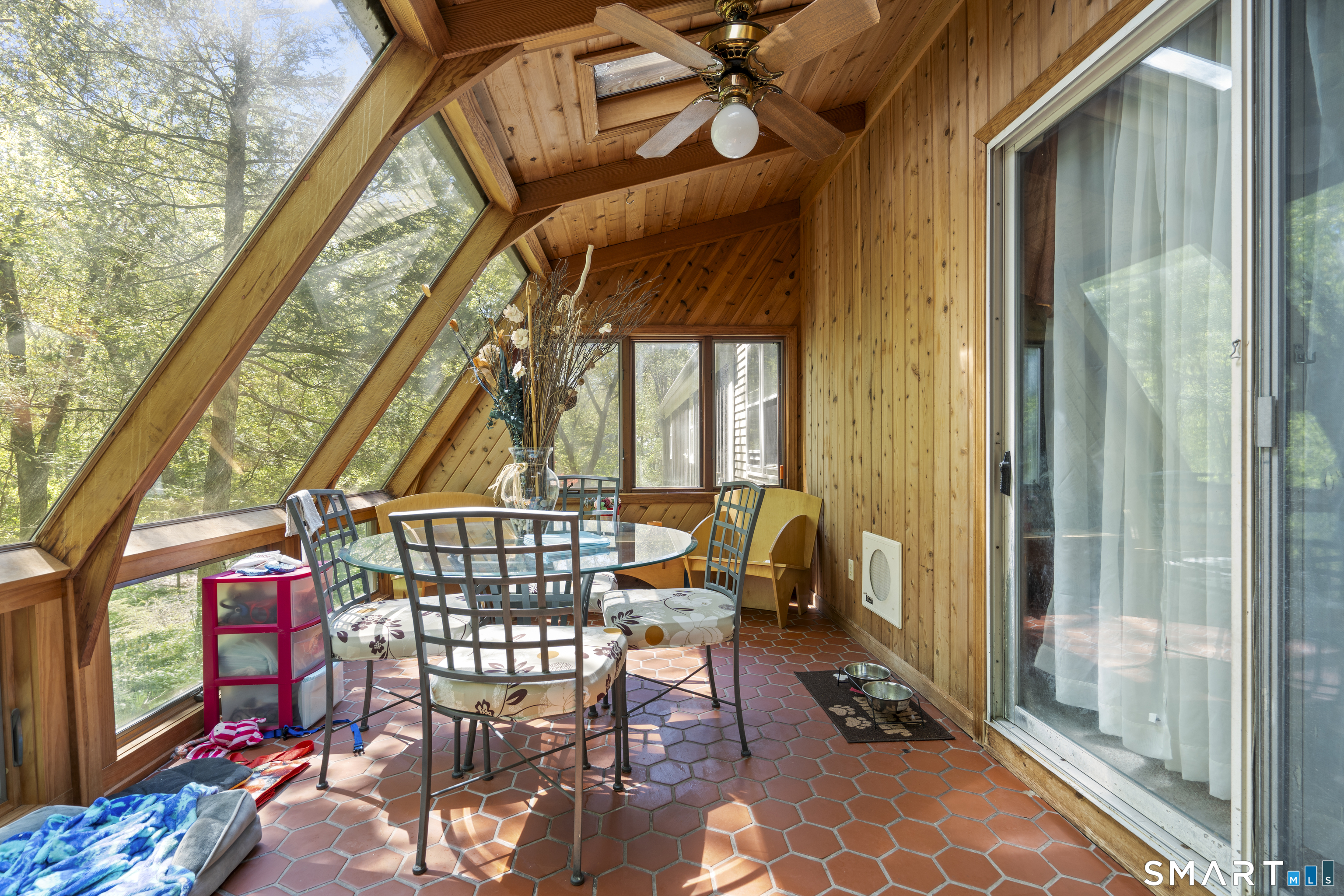 81 Meeting House Road Haddam, CT 06438 - Photo 27 of 35 a view of a chairs and table in the balcony