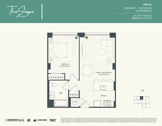 $1,017,500 | 445 5th Avenue, Unit 4C | Park Slope