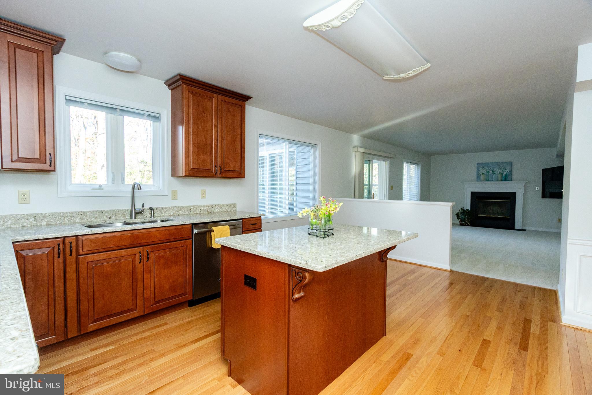 20753 Chestnut Ridge Drive Leonardtown, MD 20650 - Photo 17 of 45 a kitchen with stainless steel appliances granite countertop a sink a stove a counter space and cabinets