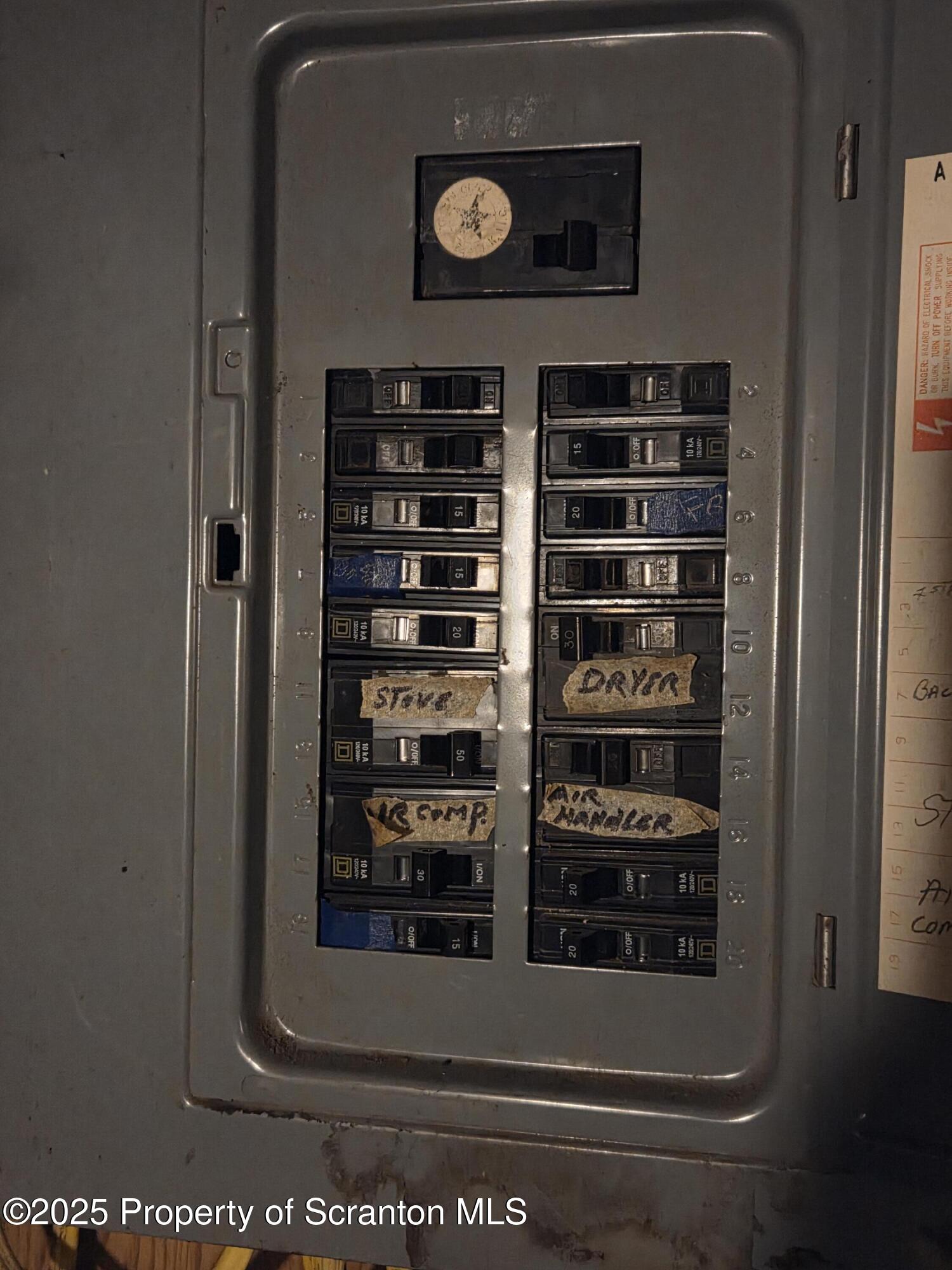 136 Tompkins Street Pittston, PA 18640 - Photo 12 of 12 Electric panel