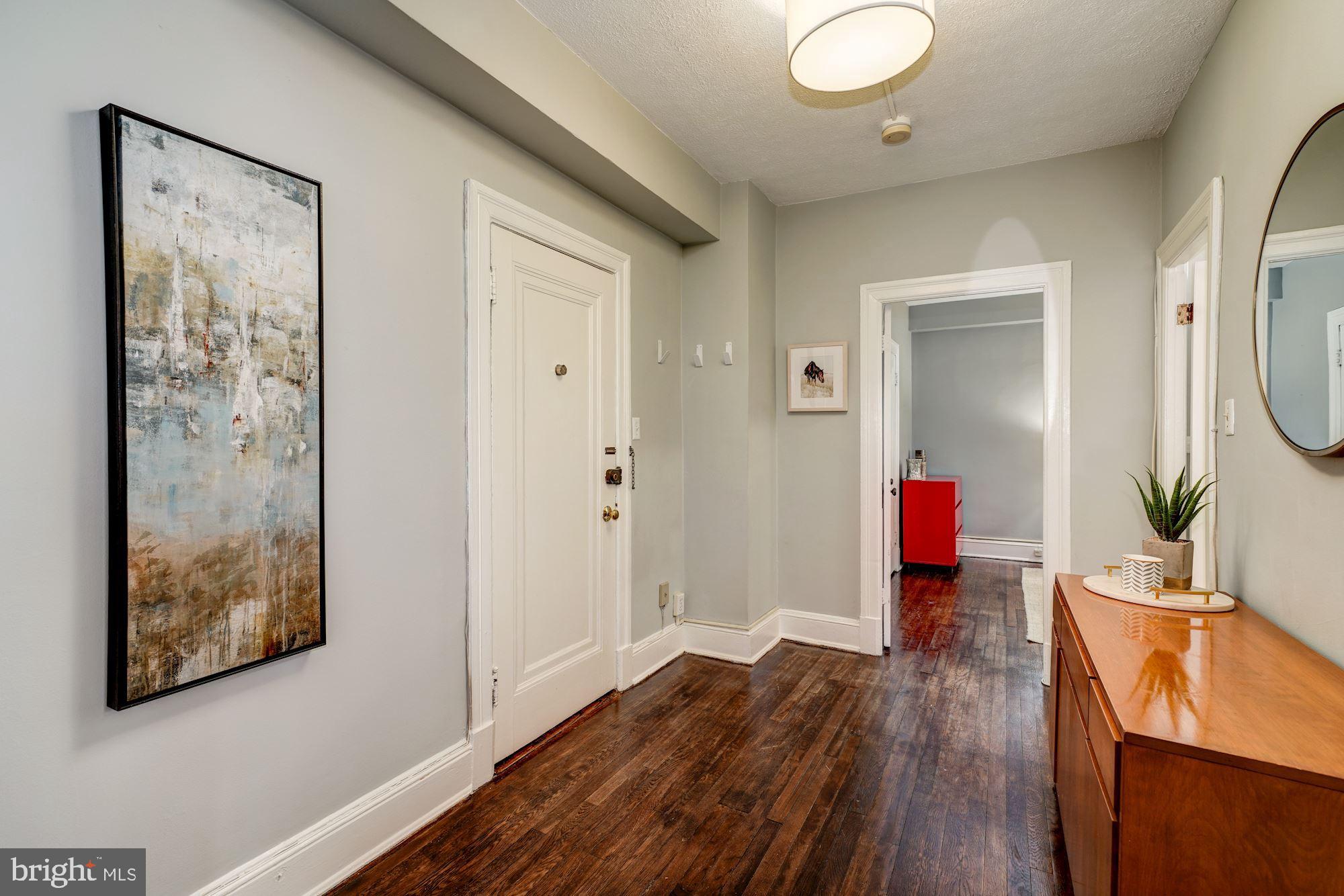 2227 20th Street Northwest, Unit 203 Washington, DC 20009 - Photo 4 of 19 Large entry foyer