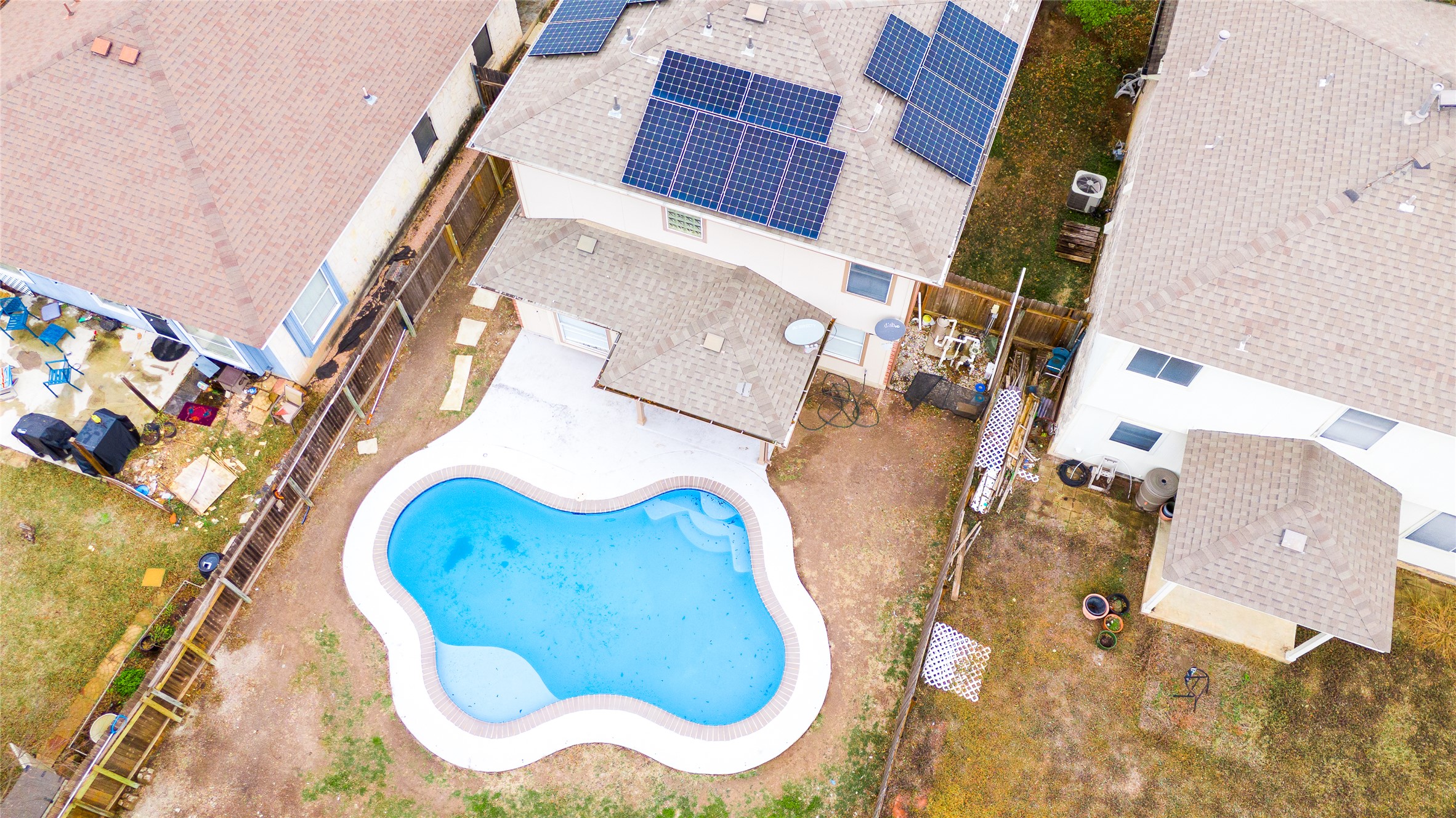 1431 Roxanne's Run Pflugerville, TX 78660 - Photo 25 of 29 View of pool featuring patio surround and a fenced backyard