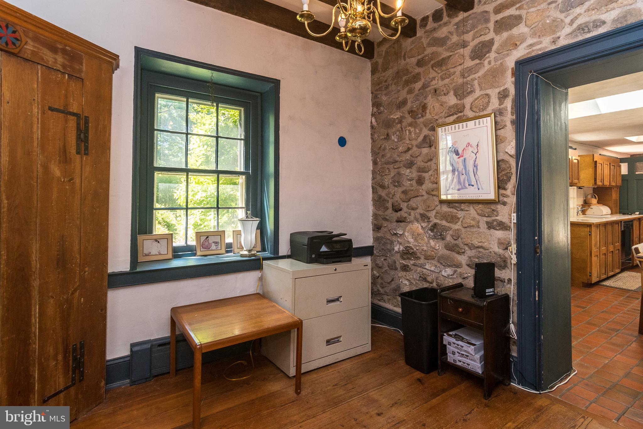 1960 South Easton Road Doylestown, PA 18901 - Photo 27 of 57 Orig corner cupboard, open beams, exposed stone