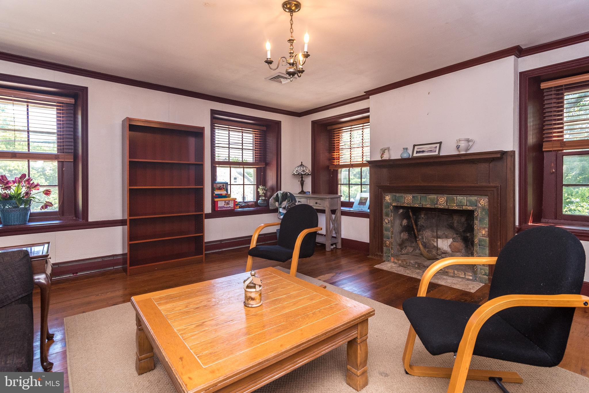 1960 South Easton Road Doylestown, PA 18901 - Photo 41 of 57 Fourth original Fireplace w/Mercer Tiles