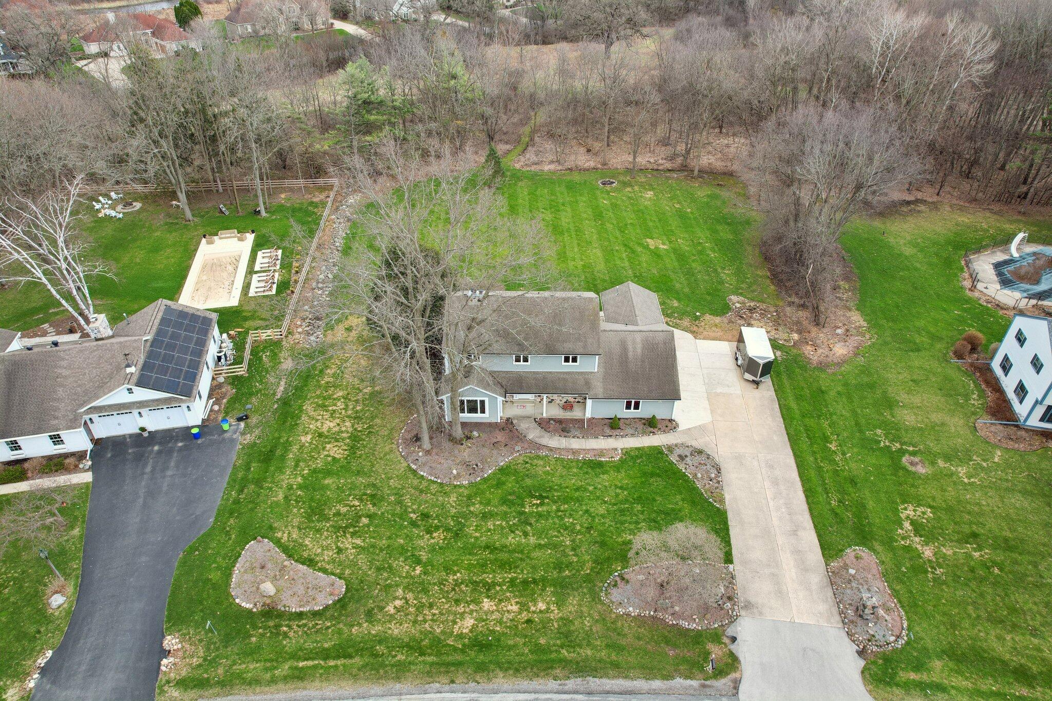 N61W29595 South Woodfield Road Merton, WI 53029 - Photo 41 of 44 Arial view