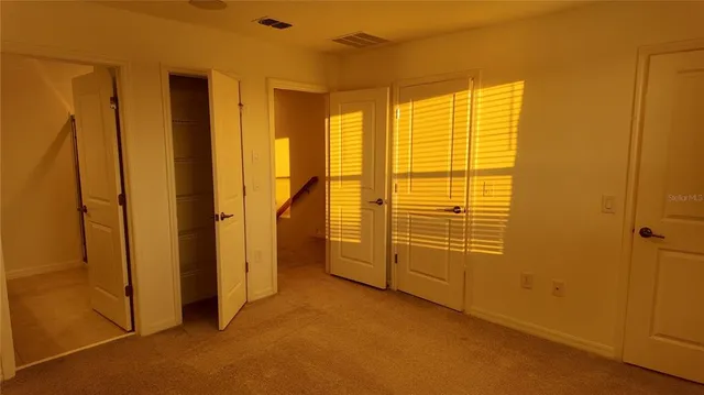 a view of a bathroom with shower