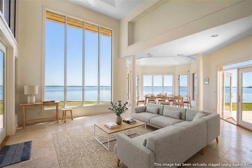 68 South Sewalls Point Road Stuart, FL 34996 - Photo 17 of 37 Floor to ceiling windows using AI