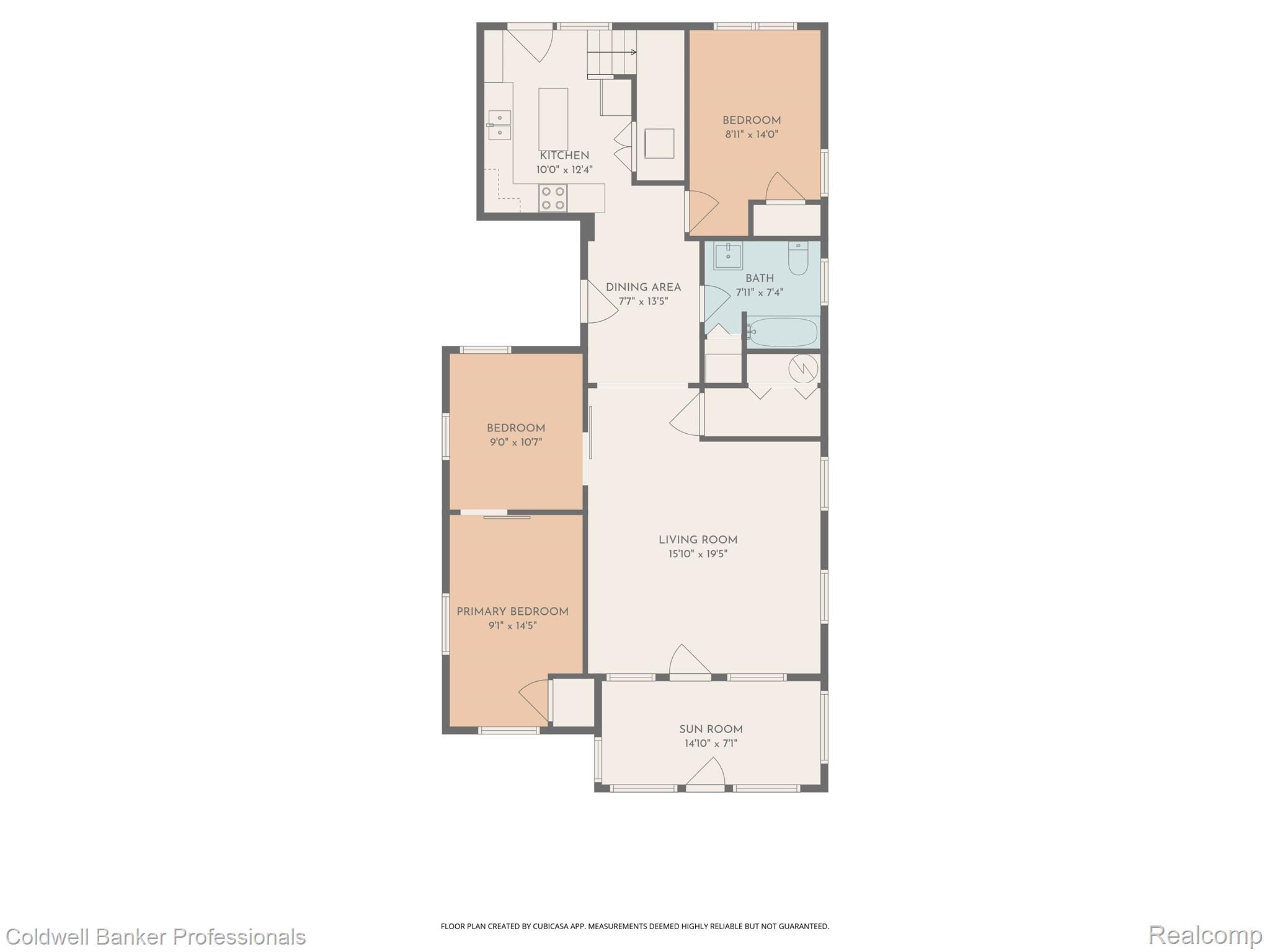 3040 Inman Street Ferndale, MI 48220 - Photo 41 of 41 View of floor plan / room layout