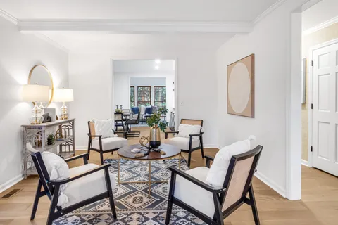 a bathroom with a bathtub and a sink