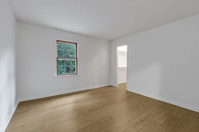 a view of a lake with a mountain