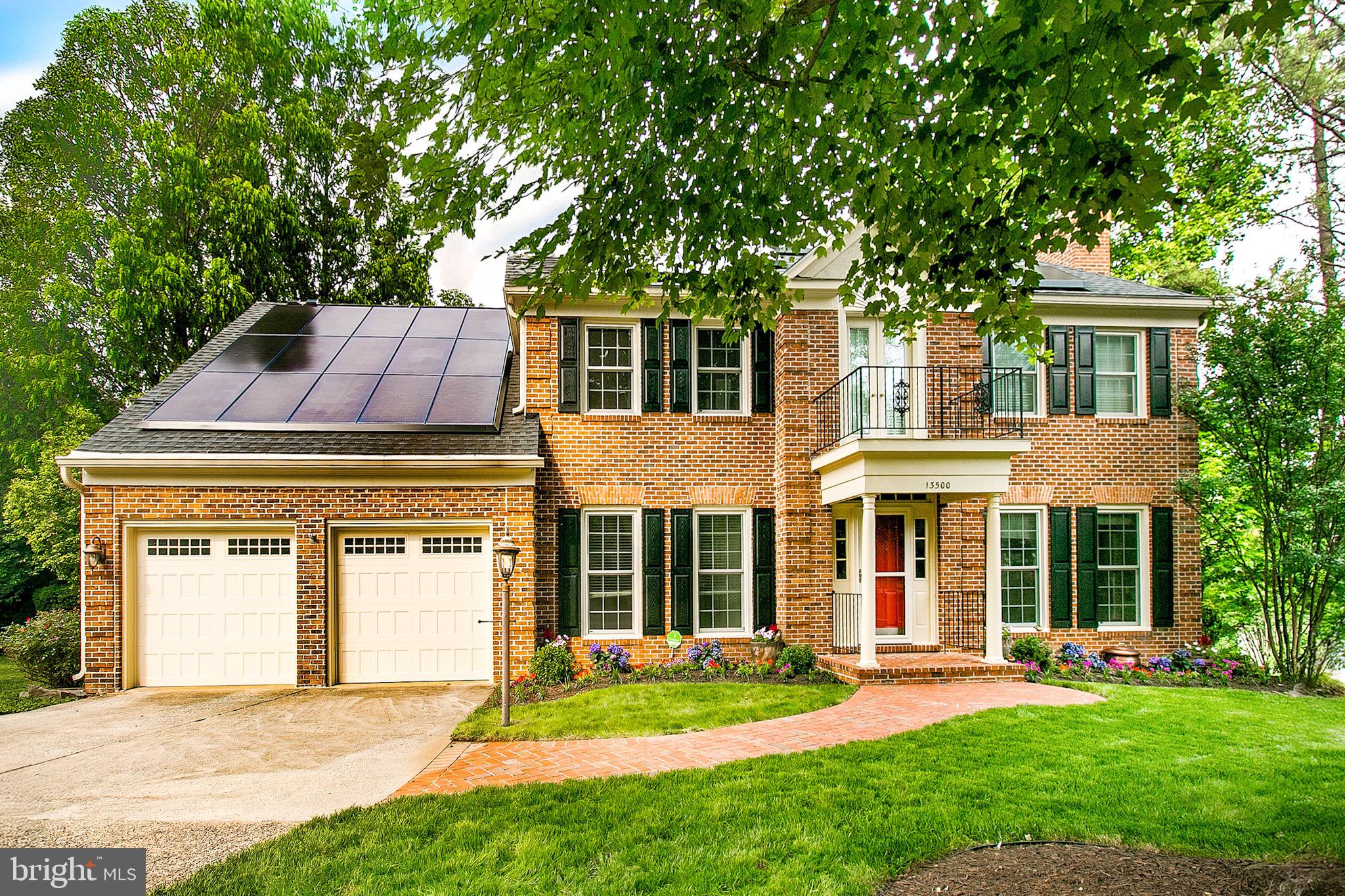 13500 Over Ridge Court Chantilly, VA 20151 - Photo 2 of 41 front view of a house with a yard