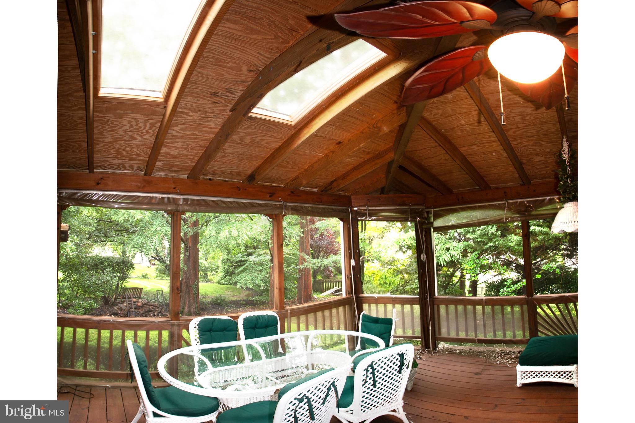 13500 Over Ridge Court Chantilly, VA 20151 - Photo 35 of 41 a view of a porch with furniture and wooden deck