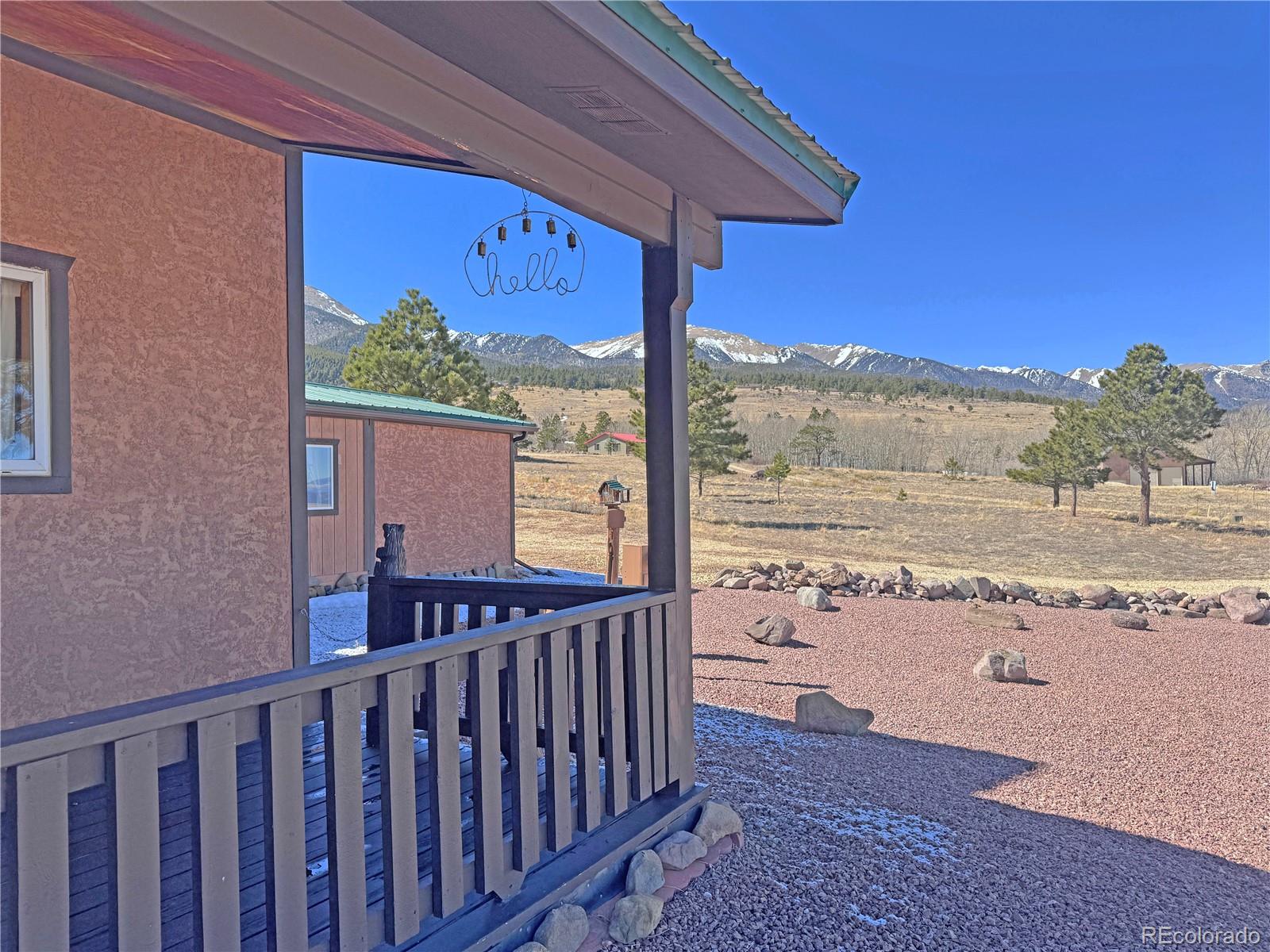 62 Rubel Road Westcliffe, CO 81252 - Photo 10 of 38 a view of a pathway of a house