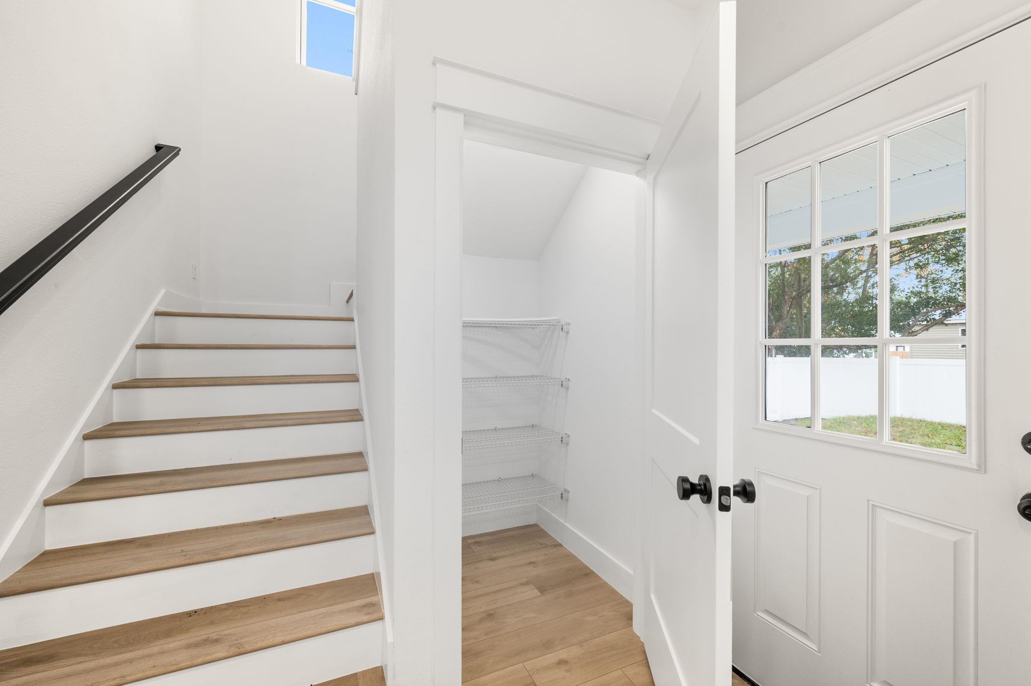 863 West 12th Street St. Augustine, FL 32084 - Photo 20 of 41 a view of entryway with white walls and windows