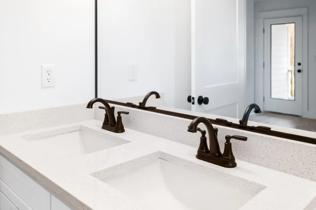 a bathroom with a sink and a bathtub