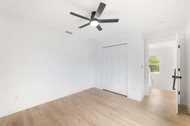 a view of a room with a entryway