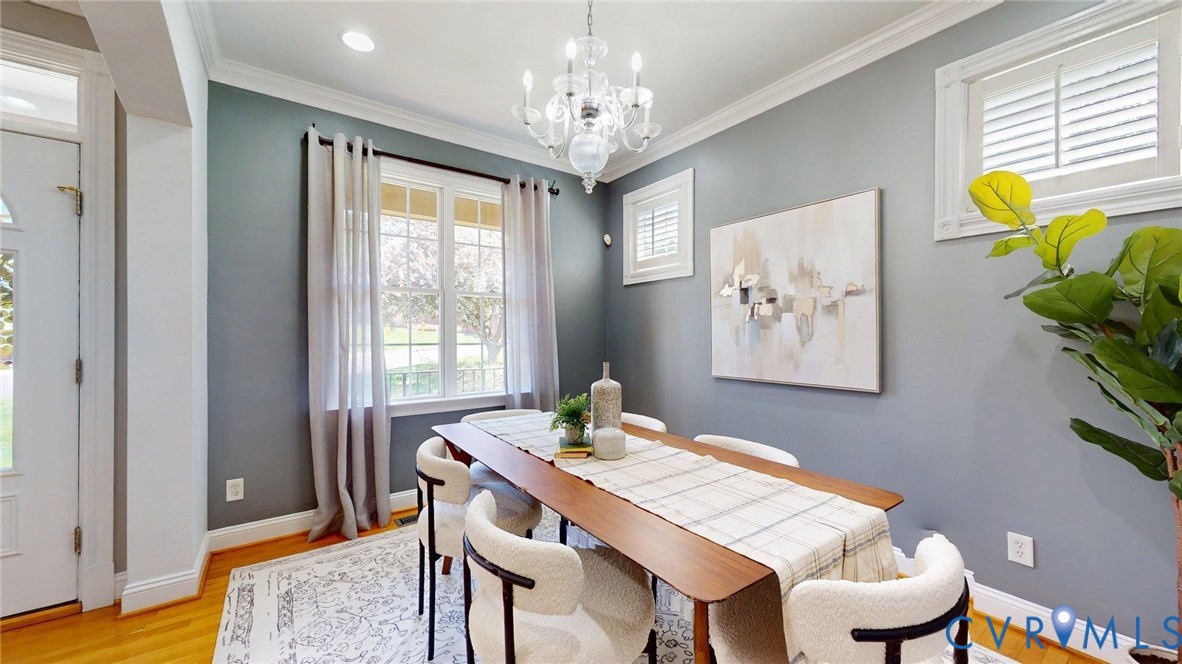 9012 Amberhill Loop North Chesterfield, VA 23236 - Photo 6 of 30 a dining room with furniture and window