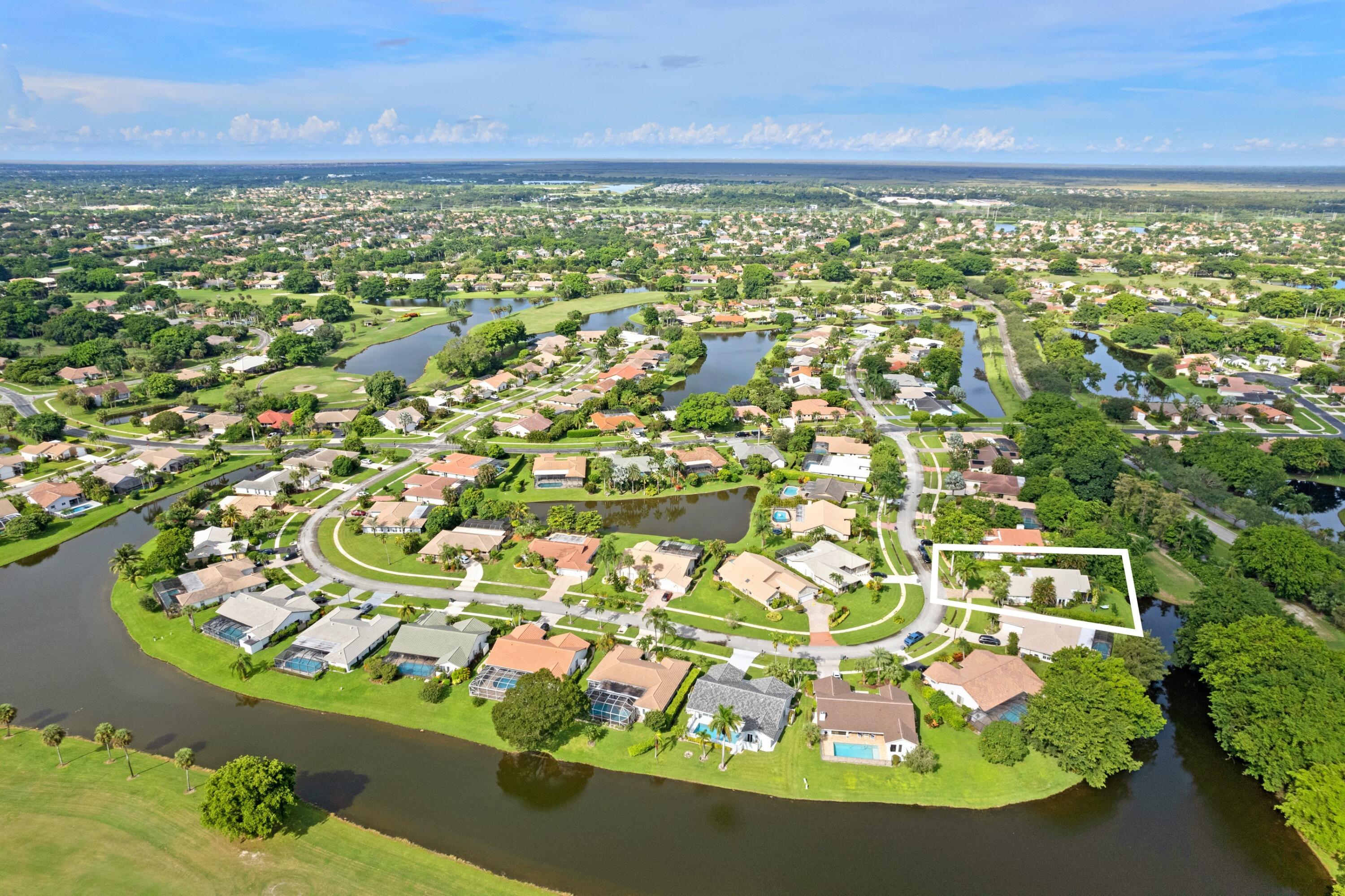 10238 Crosswind Road Boca Raton, FL 33498 - Photo 32 of 42 a view of a garden