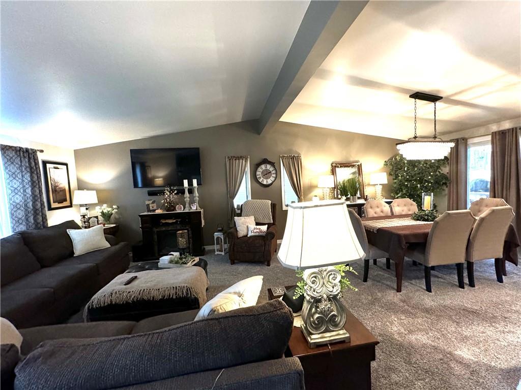 370 Braddock Road Farmington, PA 15437 - Photo 24 of 46 a living room with furniture and a large window