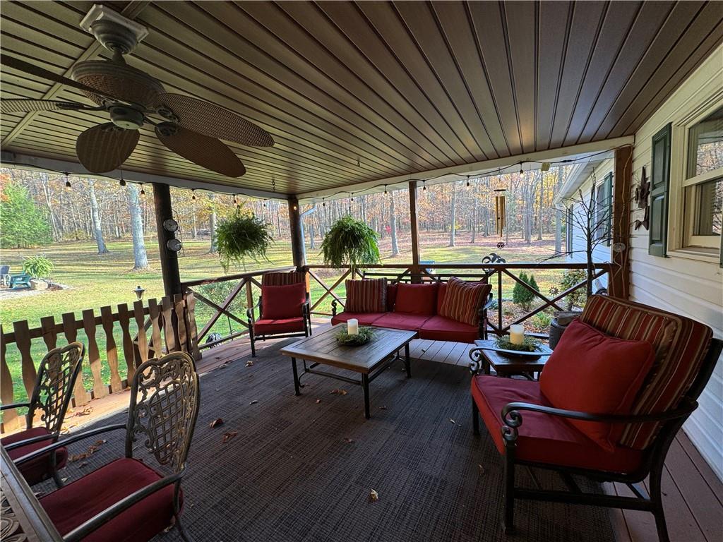 370 Braddock Road Farmington, PA 15437 - Photo 31 of 46 a outdoor living space with furniture