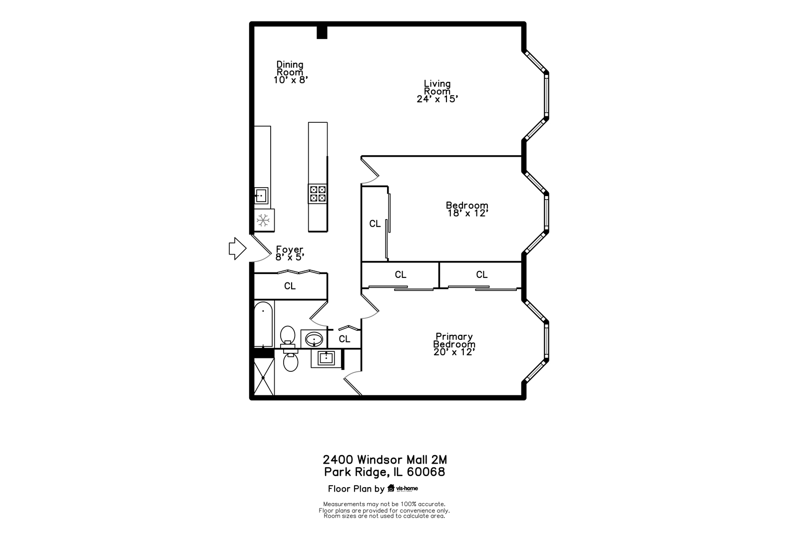 2400 Windsor Mall, Unit 2M Park Ridge, IL 60068 - Photo 21 of 22 Gallery Image 21