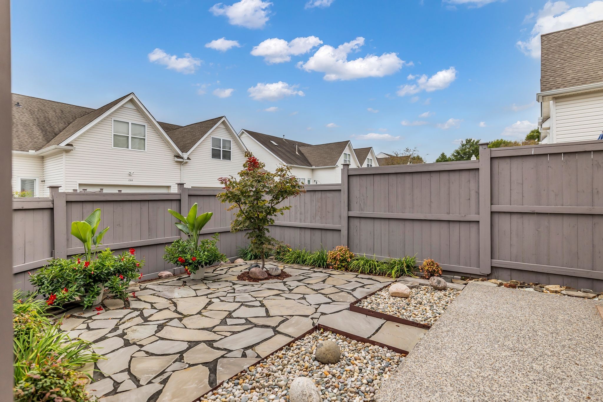 1509 Decatur Circle Franklin, TN 37067 - Photo 34 of 40 a view of a garden with wooden fence