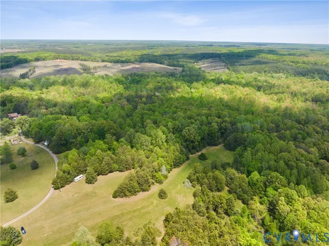 a view of an lake and a yard