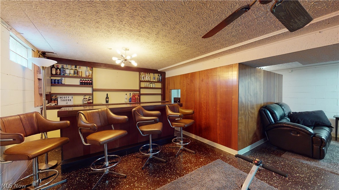 1627 Romona Road Akron, OH 44305 - Photo 19 of 35 Bar area in finished lower level.