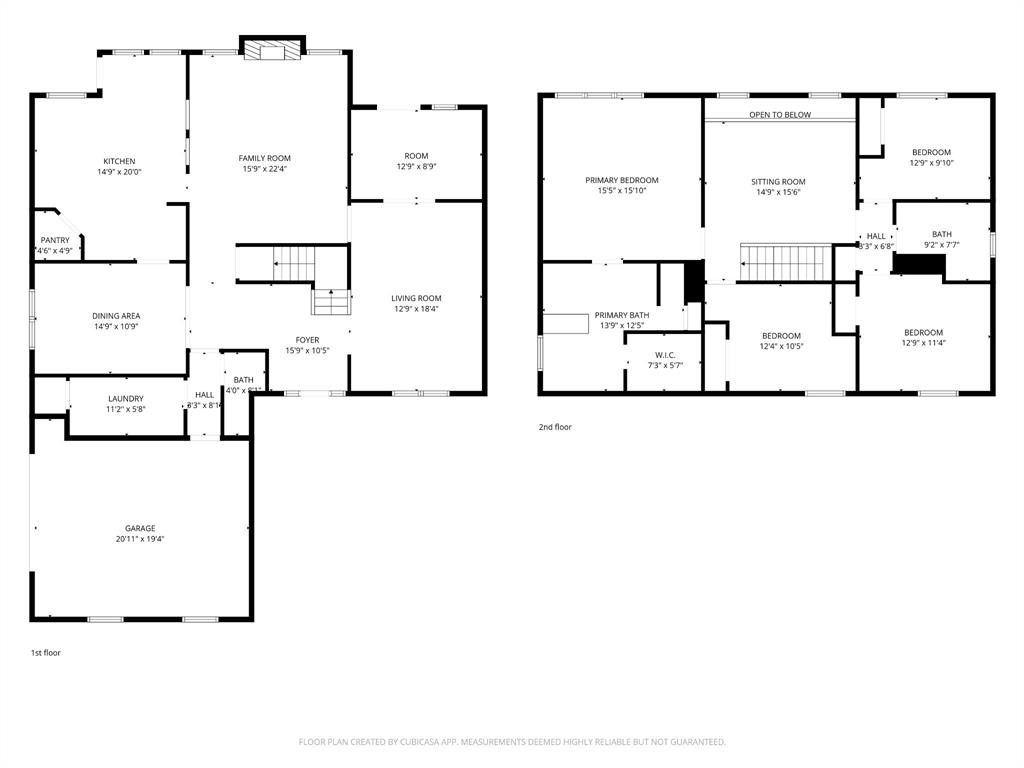 716 Bridget Way Hurst, TX 76054 - Photo 33 of 33 View of floor plan / room layout