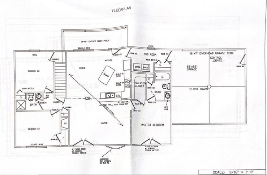 1347 West Adams Road Pentwater, MI 49449 - Photo 41 of 41 floor plan